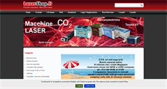 Desktop Screenshot of lasershop.it